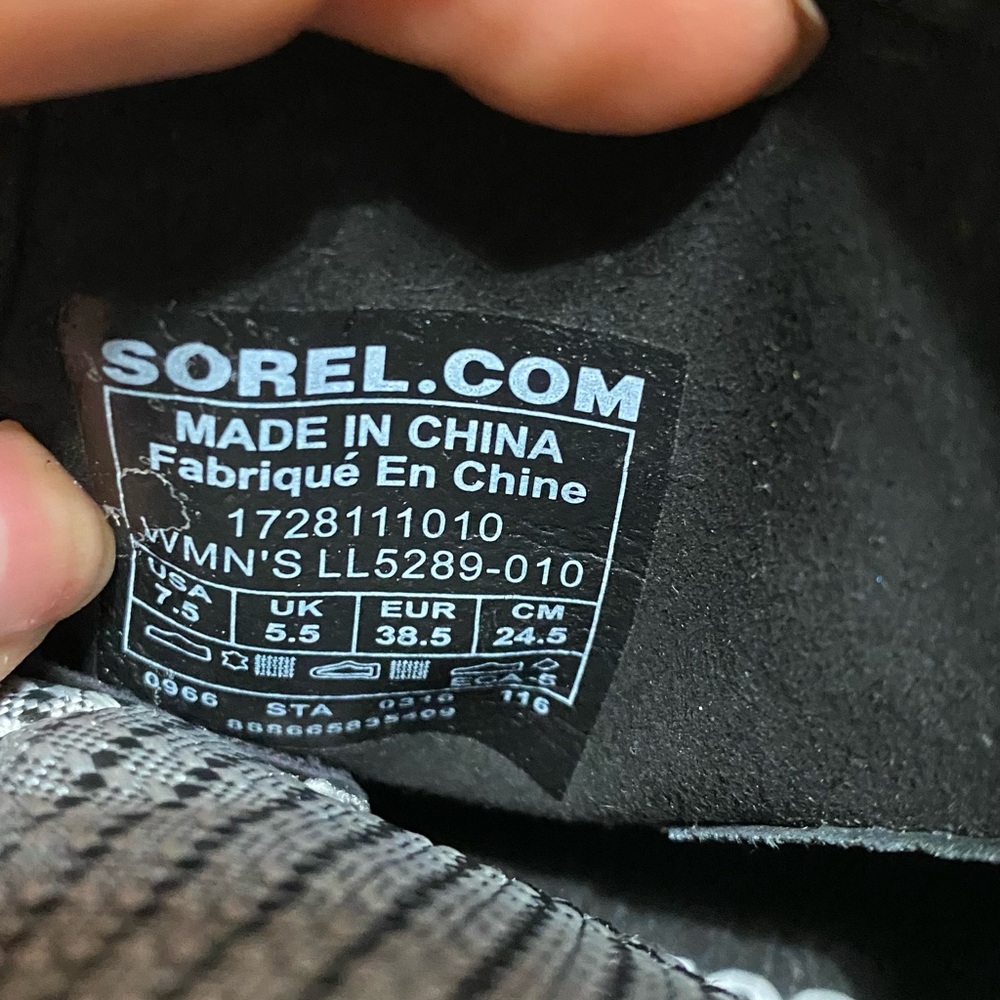 SOREL 1964 Premium Canvas' Waterproof Wedge Bootie - Picture 9 of 10